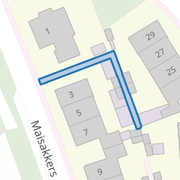 Perceel AER00-B-2099