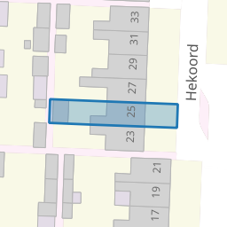 Perceel BDA00-H-3497