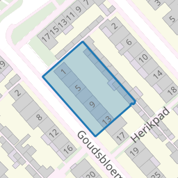 Perceel BEE01-I-1001