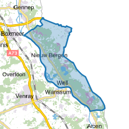 Kadastrale gemeente Bergen Limburg