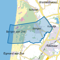 Kadastrale gemeente Bergen Noord-Holland