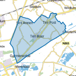 Kadastrale gemeente ten Boer