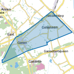 Kadastrale gemeente Gieten