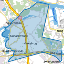 Kadastrale gemeente Haarlemmerliede en Spaarnwoude