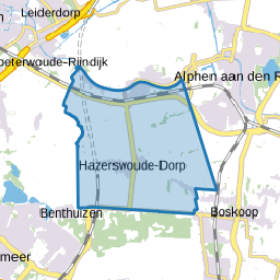 Kadastrale gemeente Hazerswoude