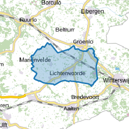 Kadastrale gemeente Lichtenvoorde