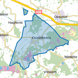 Kadastrale gemeente Oost-, West- en Middelbeers