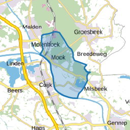 Kadastrale gemeente Mook en Middelaar