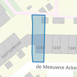 Perceel NBH00-K-1705