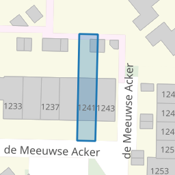 Perceel NBH00-K-1709