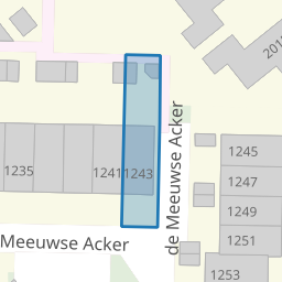 Perceel NBH00-K-1710