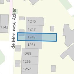 Perceel NBH00-K-1713