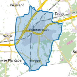 Kadastrale gemeente Roosendaal en Nispen