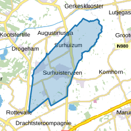 Kadastrale gemeente Surhuizum