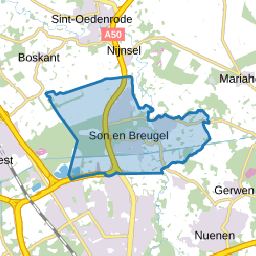 Kadastrale gemeente Son en Breugel