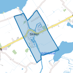 Kadastrale gemeente Sloten Friesland