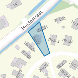 Perceel STR01-H-2299