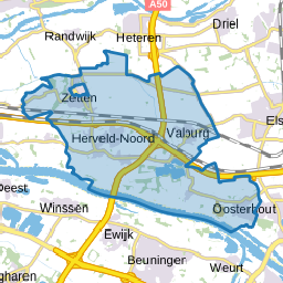Kadastrale gemeente Valburg