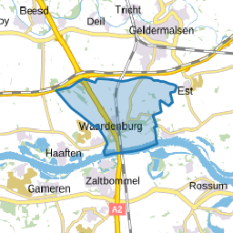 Kadastrale gemeente Waardenburg