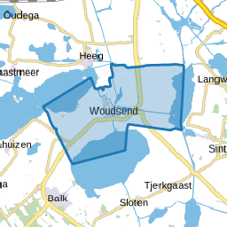 Kadastrale gemeente Woudsend