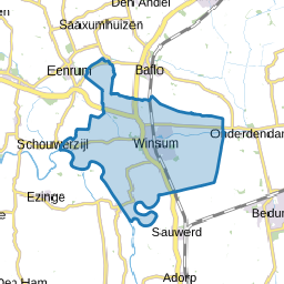 Kadastrale gemeente Winsum