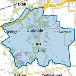Kadastrale gemeente Zuidwolde