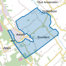 Verspreide huizen Annen