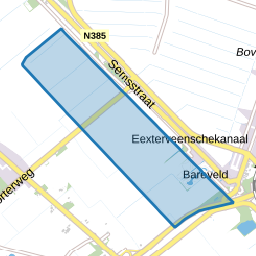 Verspreide huizen Eexterveenschekanaal