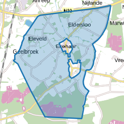 Verspreide huizen Ekehaar