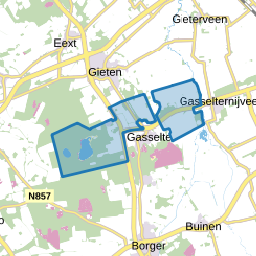 Verspreide huizen Gasselte