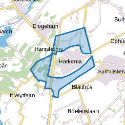 Verspreide huizen Harkema