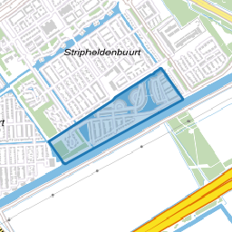 Stripheldenbuurt Zuid