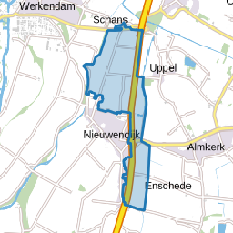 Buitengebied Nieuwendijk noordoost