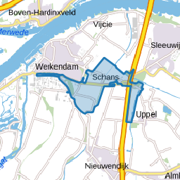 Buitengebied Werkendam zuid