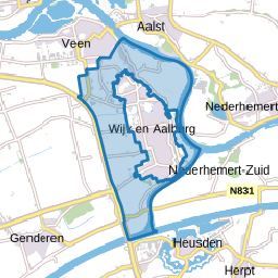 Buitengebied Wijk en Aalburg oost