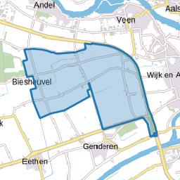 Buitengebied Wijk en Aalburg west