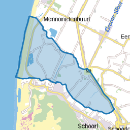 Verspreide huizen in de polders