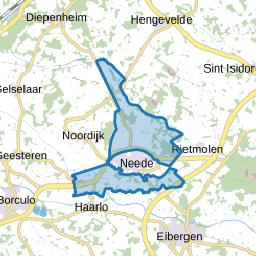 Verspreide huizen Neede
