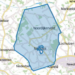 Verspreide huizen Noordijk