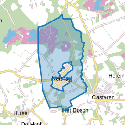 Verspreide huizen Netersel