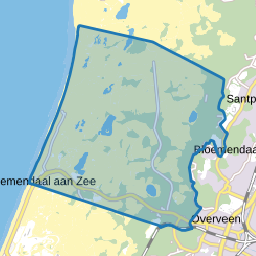 Verspreide huizen Bloemendaal