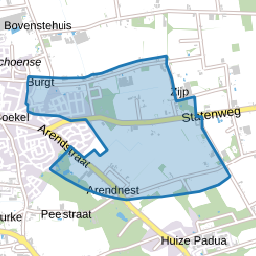 Verspreide huizen Arendnest-Zijp