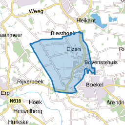 Verspreide huizen Molenwijk, Elzen en Neerbroek