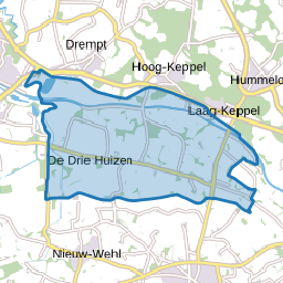 Verspreide huizen Oude IJsselgebied