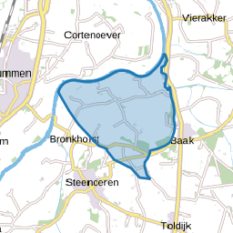 Verspreide huizen Bakerwaard