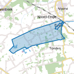 Verspreide huizen Empe