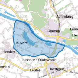 Verspreide huizen De Mars en Marsdijk