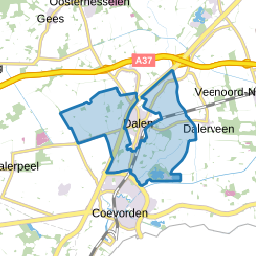 Verspreide huizen Dalen