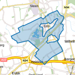 Verspreide huizen Erm