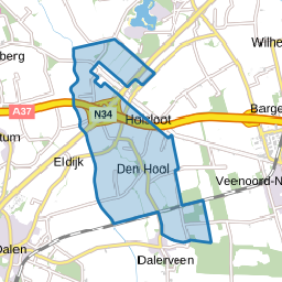 Verspreide huizen Holsloot